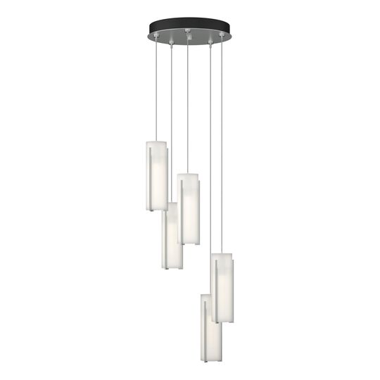 Exos Glass 14 Inch Multi Light Pendant by Hubbardton Forge