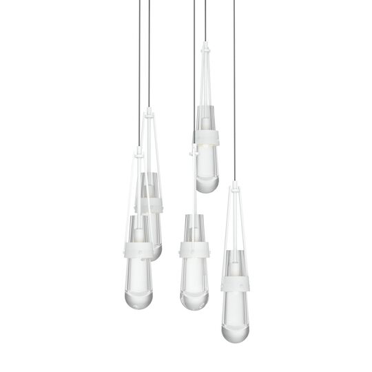 Link 13 Inch 5 Light Multi Light Pendant by Hubbardton Forge