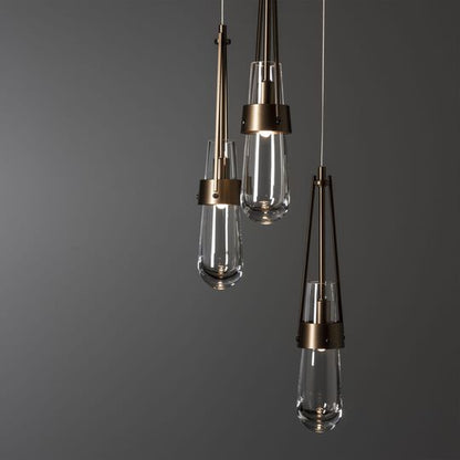 Link 13 Inch 5 Light Multi Light Pendant by Hubbardton Forge