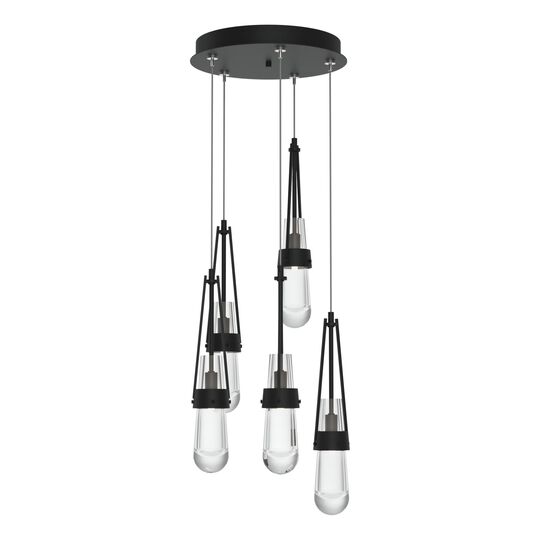 Link 13 Inch 5 Light Multi Light Pendant by Hubbardton Forge
