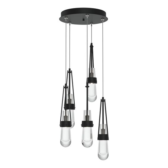 Link 13 Inch 5 Light Multi Light Pendant by Hubbardton Forge