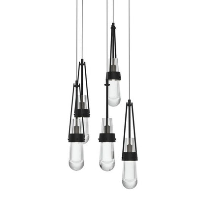 Link 13 Inch 5 Light Multi Light Pendant by Hubbardton Forge