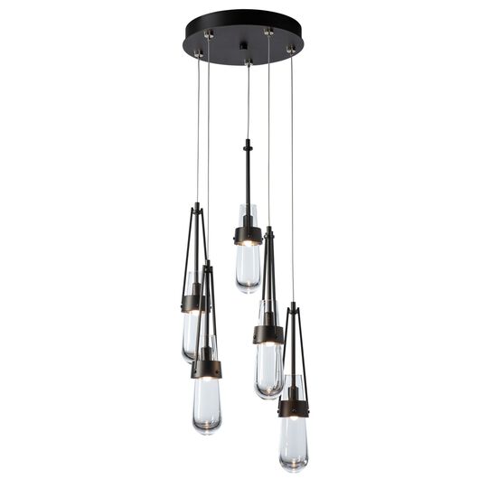 Link 13 Inch 5 Light Multi Light Pendant by Hubbardton Forge