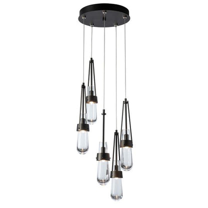 Link 13 Inch 5 Light Multi Light Pendant by Hubbardton Forge