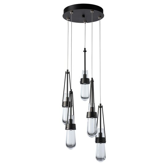 Link 13 Inch 5 Light Multi Light Pendant by Hubbardton Forge