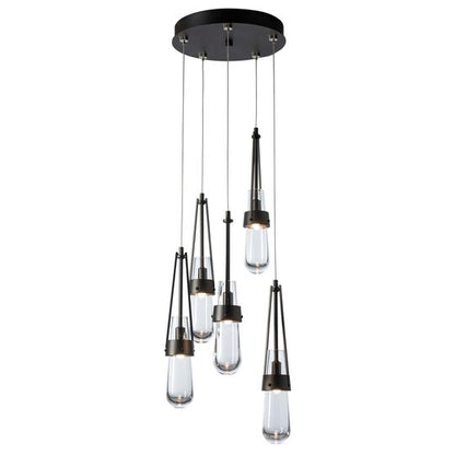 Link 13 Inch 5 Light Multi Light Pendant by Hubbardton Forge