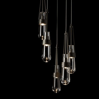 Link 13 Inch 5 Light Multi Light Pendant by Hubbardton Forge