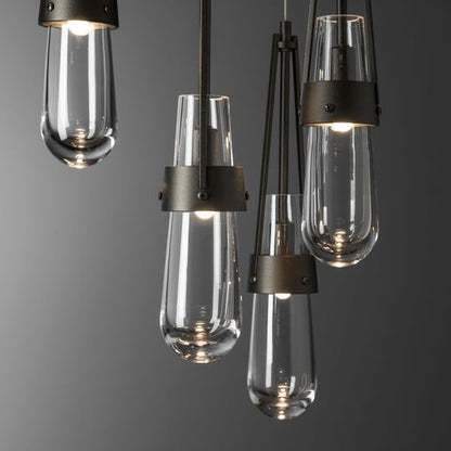 Link 13 Inch 5 Light Multi Light Pendant by Hubbardton Forge