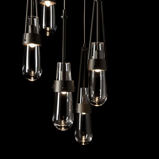 Link 13 Inch 5 Light Multi Light Pendant by Hubbardton Forge
