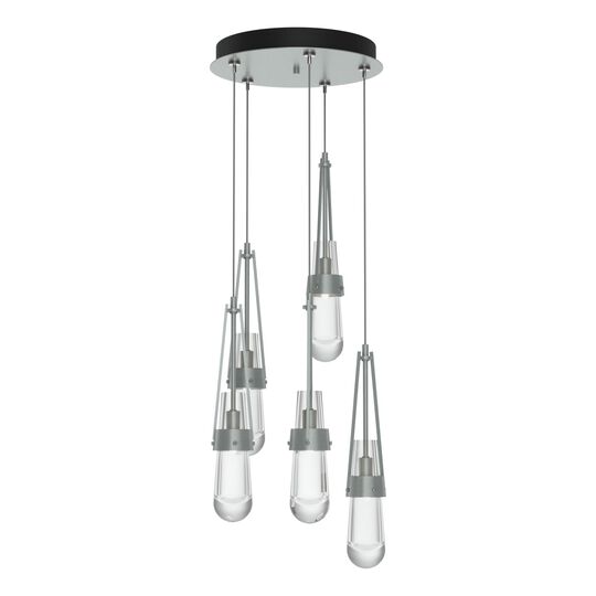 Link 13 Inch 5 Light Multi Light Pendant by Hubbardton Forge
