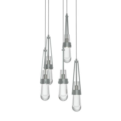 Link 13 Inch 5 Light Multi Light Pendant by Hubbardton Forge