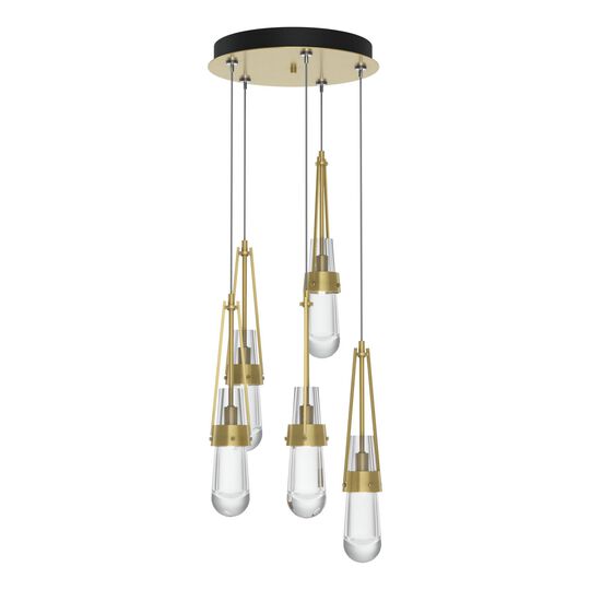 Link 13 Inch 5 Light Multi Light Pendant by Hubbardton Forge