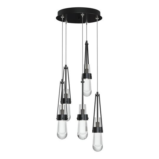 Link 13 Inch 5 Light Multi Light Pendant by Hubbardton Forge