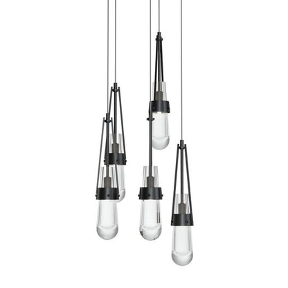 Link 13 Inch 5 Light Multi Light Pendant by Hubbardton Forge