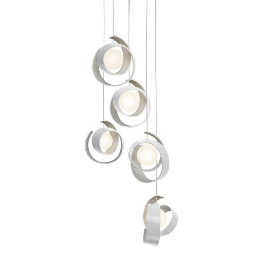 Riza 19 Inch 5 Light Multi Light Pendant by Hubbardton Forge