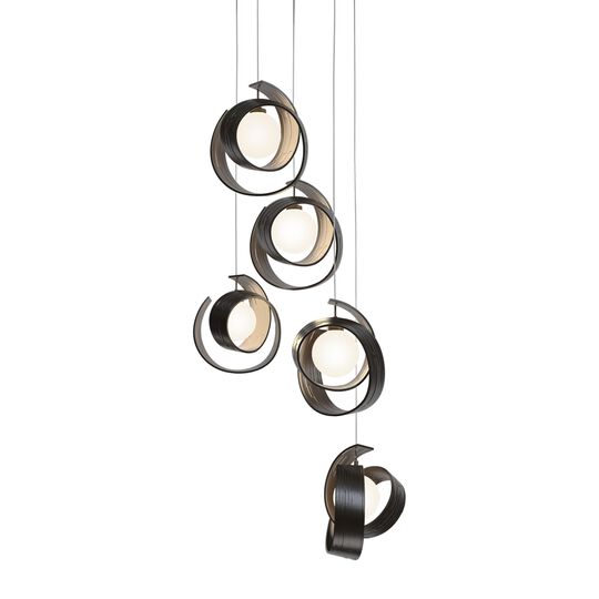 Riza 19 Inch 5 Light Multi Light Pendant by Hubbardton Forge
