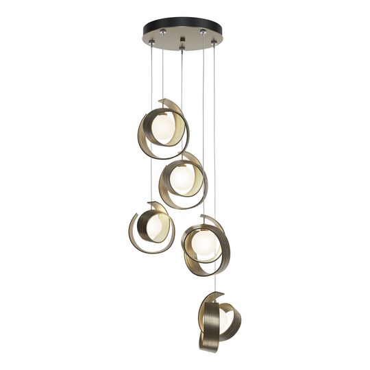Riza 19 Inch 5 Light Multi Light Pendant by Hubbardton Forge