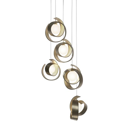 Riza 19 Inch 5 Light Multi Light Pendant by Hubbardton Forge
