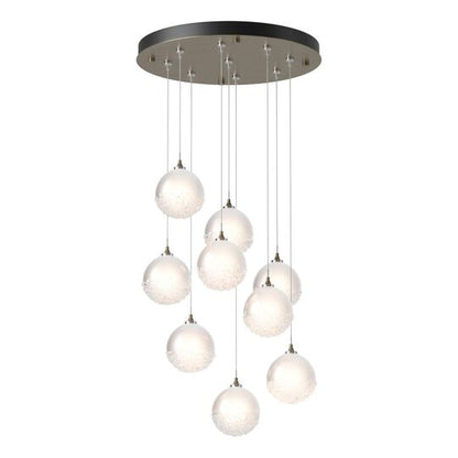 Fritz 20 Inch 9 Light Multi Light Pendant by Hubbardton Forge