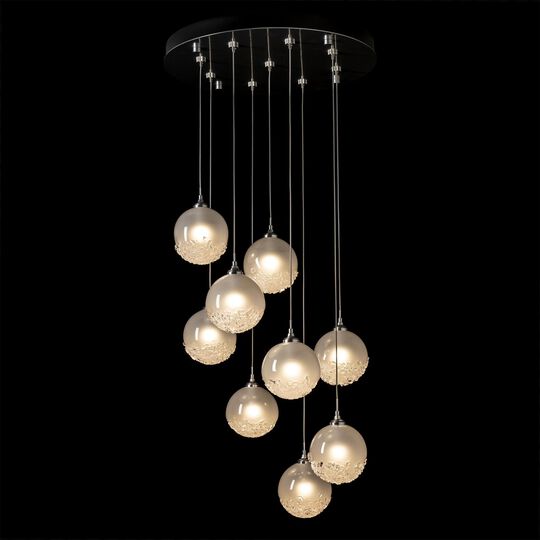 Fritz 20 Inch 9 Light Multi Light Pendant by Hubbardton Forge