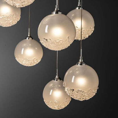 Fritz 20 Inch 9 Light Multi Light Pendant by Hubbardton Forge