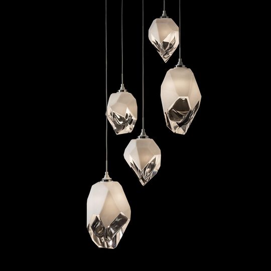 Chrysalis 16 Inch 5 Light Multi Light Pendant by Hubbardton Forge