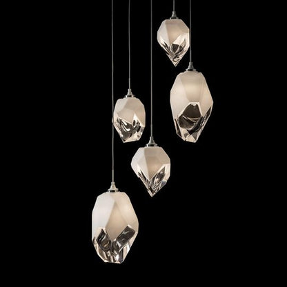 Chrysalis 16 Inch 5 Light Multi Light Pendant by Hubbardton Forge