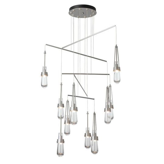 Link 35 Inch 10 Light Multi Light Pendant by Hubbardton Forge