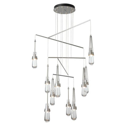 Link 35 Inch 10 Light Multi Light Pendant by Hubbardton Forge