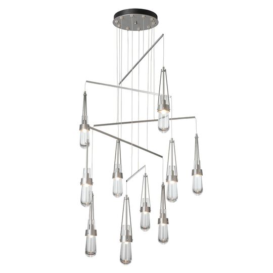 Link 35 Inch 10 Light Multi Light Pendant by Hubbardton Forge