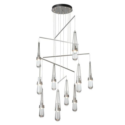 Link 35 Inch 10 Light Multi Light Pendant by Hubbardton Forge