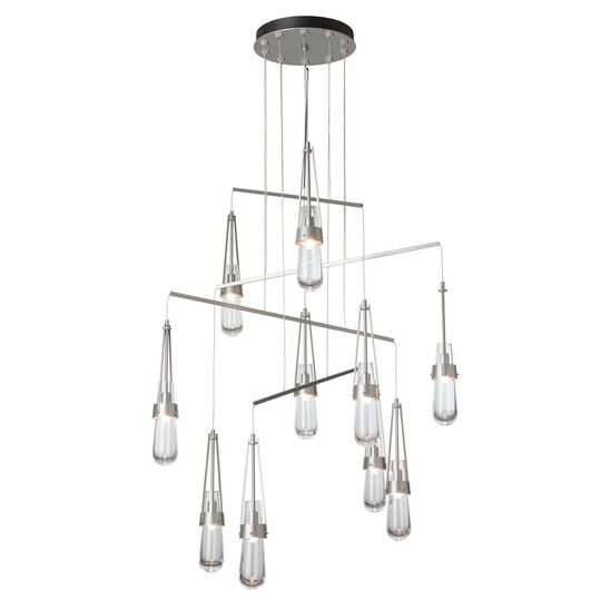 Link 35 Inch 10 Light Multi Light Pendant by Hubbardton Forge
