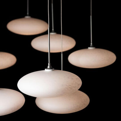 Clouds 42 Inch 10 Light Multi Light Pendant by Hubbardton Forge