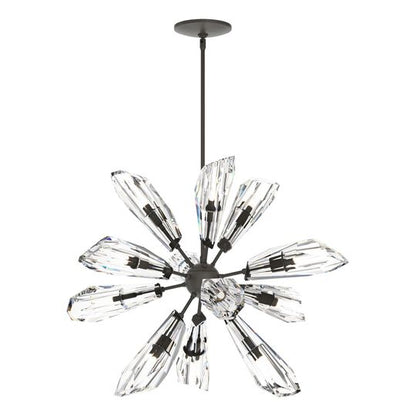 Luma 32 Inch 12 Light Multi Light Pendant by Hubbardton Forge