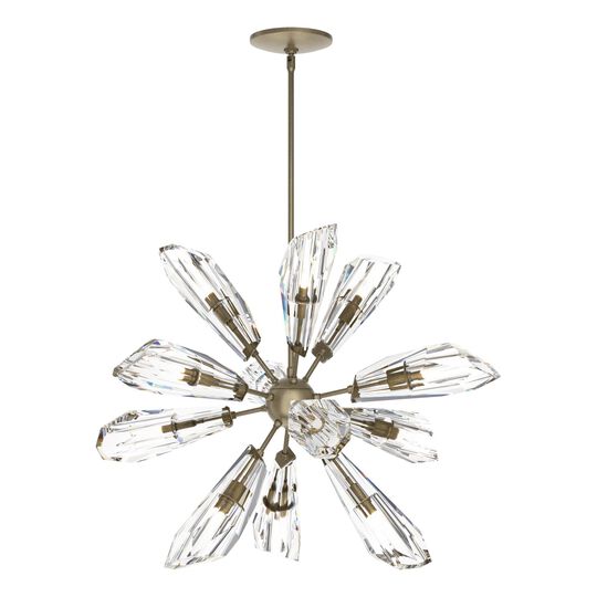 Luma 32 Inch 12 Light Multi Light Pendant by Hubbardton Forge