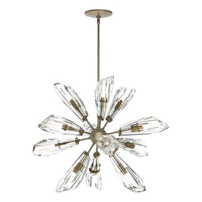 Luma 32 Inch 12 Light Multi Light Pendant by Hubbardton Forge