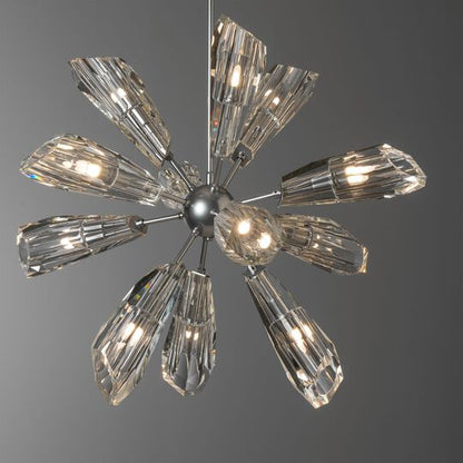 Luma 32 Inch 12 Light Multi Light Pendant by Hubbardton Forge