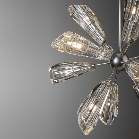 Luma 32 Inch 12 Light Multi Light Pendant by Hubbardton Forge