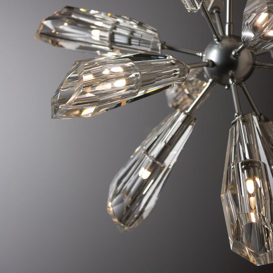 Luma 32 Inch 12 Light Multi Light Pendant by Hubbardton Forge