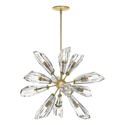 Luma 32 Inch 12 Light Multi Light Pendant by Hubbardton Forge