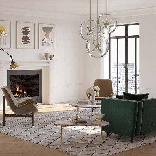 Sfera Small Pendant Light by Hubbardton Forge