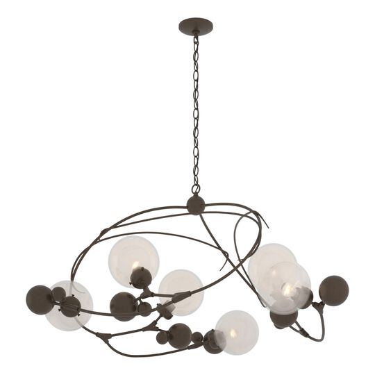 Sprig 49 Inch 6 Light Multi Light Pendant by Hubbardton Forge