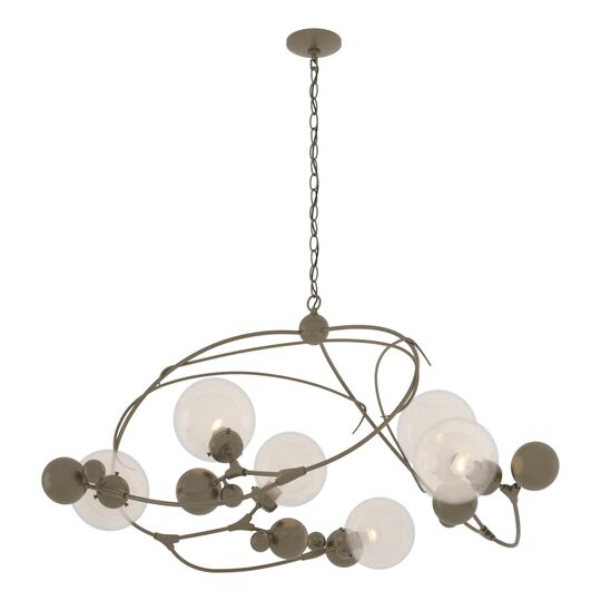 Sprig 49 Inch 6 Light Multi Light Pendant by Hubbardton Forge