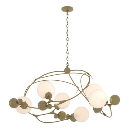 Sprig 49 Inch 6 Light Multi Light Pendant by Hubbardton Forge