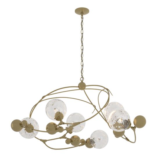 Sprig 49 Inch 6 Light Multi Light Pendant by Hubbardton Forge
