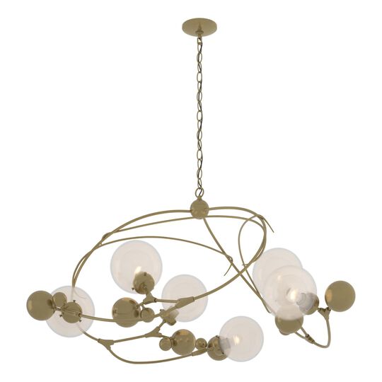 Sprig 49 Inch 6 Light Multi Light Pendant by Hubbardton Forge