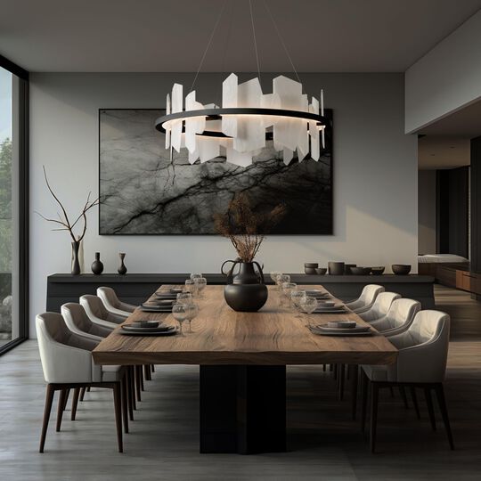 Volterra Large Pendant Light by Hubbardton Forge