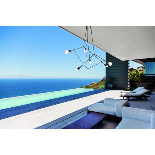 Divergence Large Outdoor Hanging Lantern by Hubbardton Forge