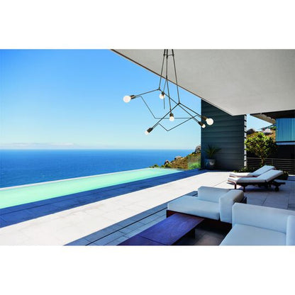 Divergence Large Outdoor Hanging Lantern by Hubbardton Forge