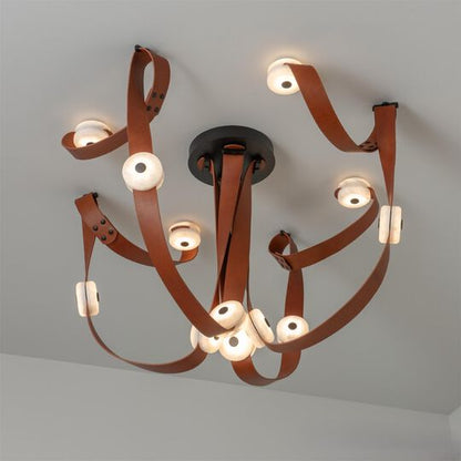 Snaps 45 Inch 12 Light Multi Light Pendant by Hubbardton Forge